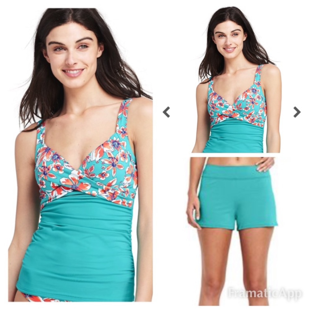 Lands End Swimsuit Size 12